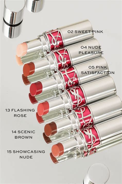 ysl gloss volupte sheer candy|Yves Saint Laurent Candy Glaze Lip Gloss Stick .